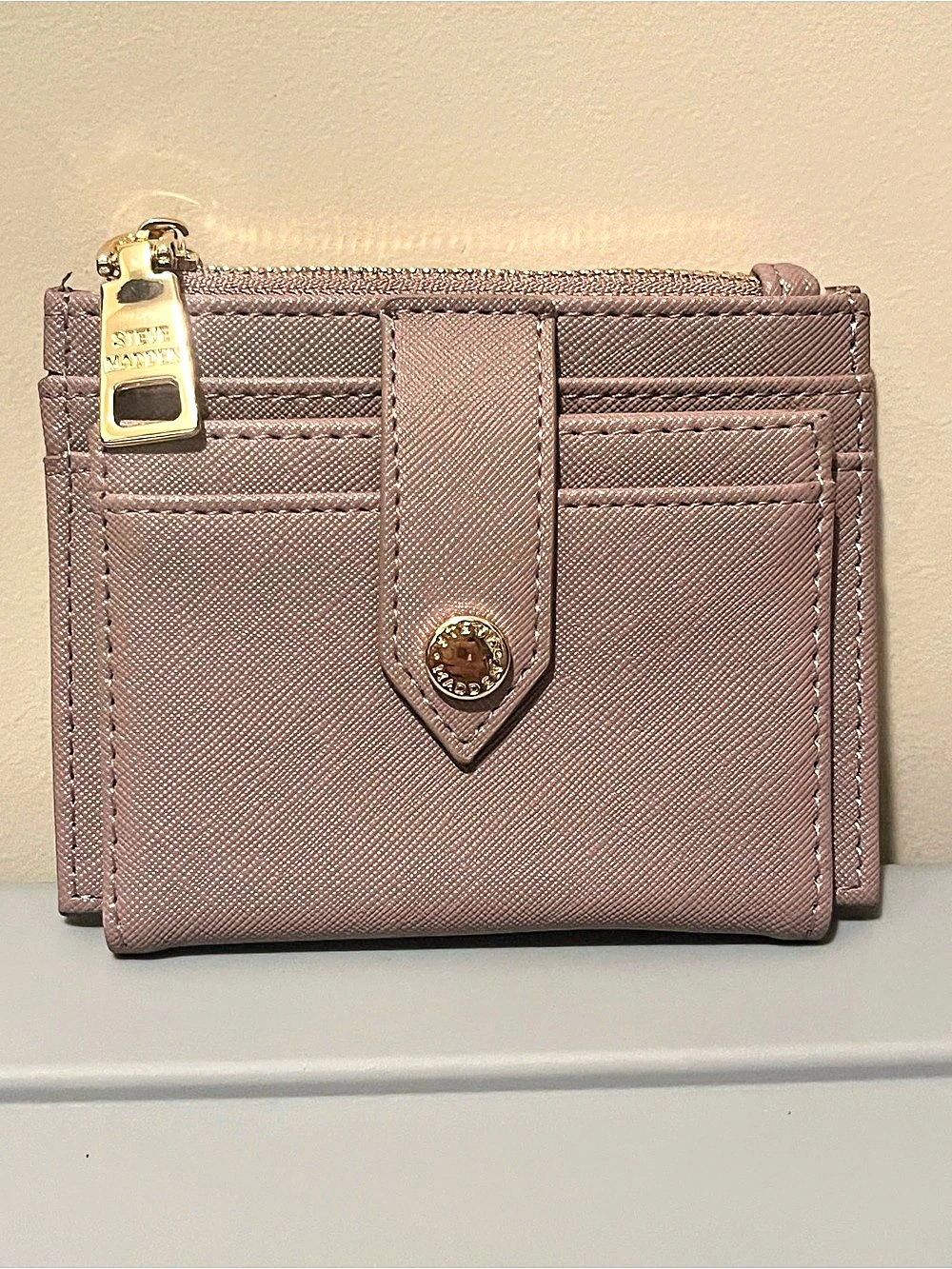 Steve Madden Bhayden Card Case Wallet Pink